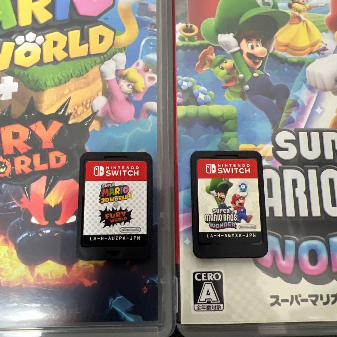 スーパーマリオ3Dワールド＋フューリーワールドとスーパーマリオブラザーズワンダー
