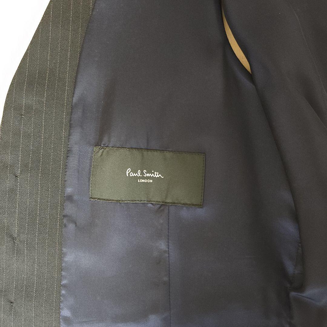 Paul Smith スーツベスト ダークブルー ストライプ
