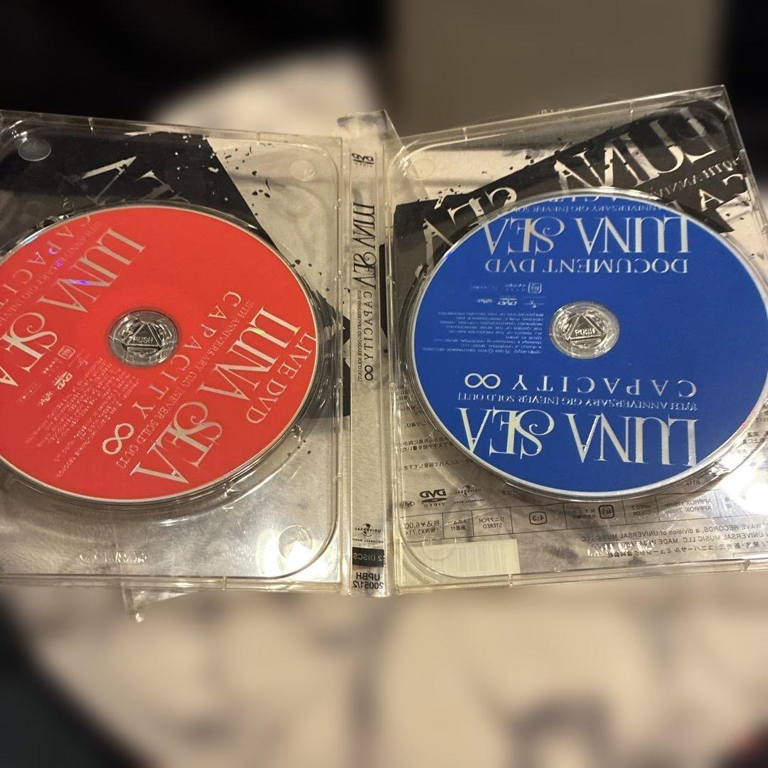 LUNA SEA/2DVD/CAPACITY ∞ NEVER SOLD OUT