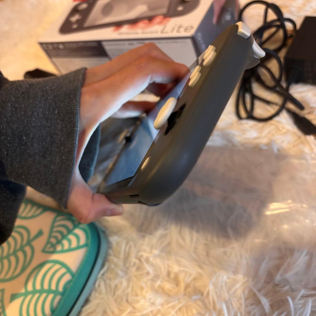 超美品Nintendo Switch ニンテンドースイッチライト 本体 グレー