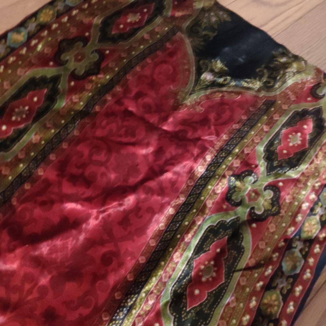 g21 超美品　エトロ　ETRO　ストール　ショール　シルク100