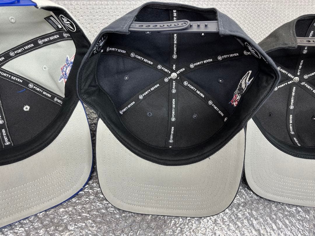 ② 美品 47 フォーティセブン スナップバック CAP キャップ MLB