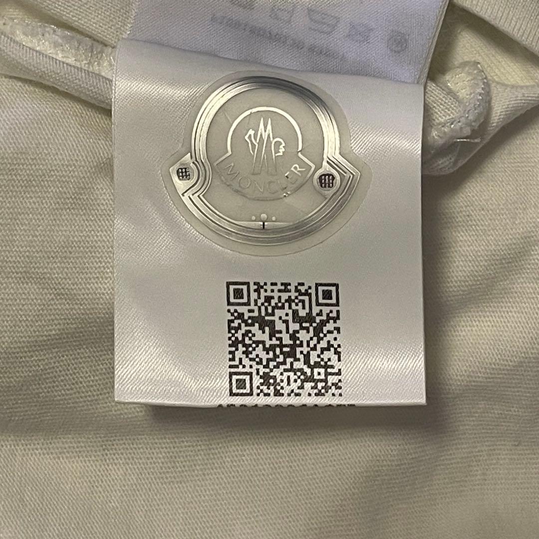 MONCLER モンクレール　白Tシャツ　長袖　美品