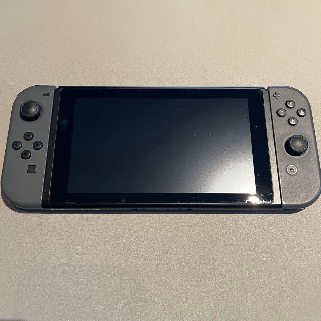 Nintendo Switch 本体 グレー 【プロコン・SDカード2枚付】