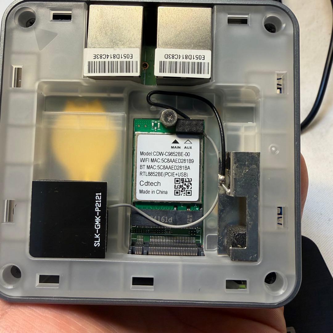 【ジャンク・SSD無】GMKtec NucBox G2 N100 12GB