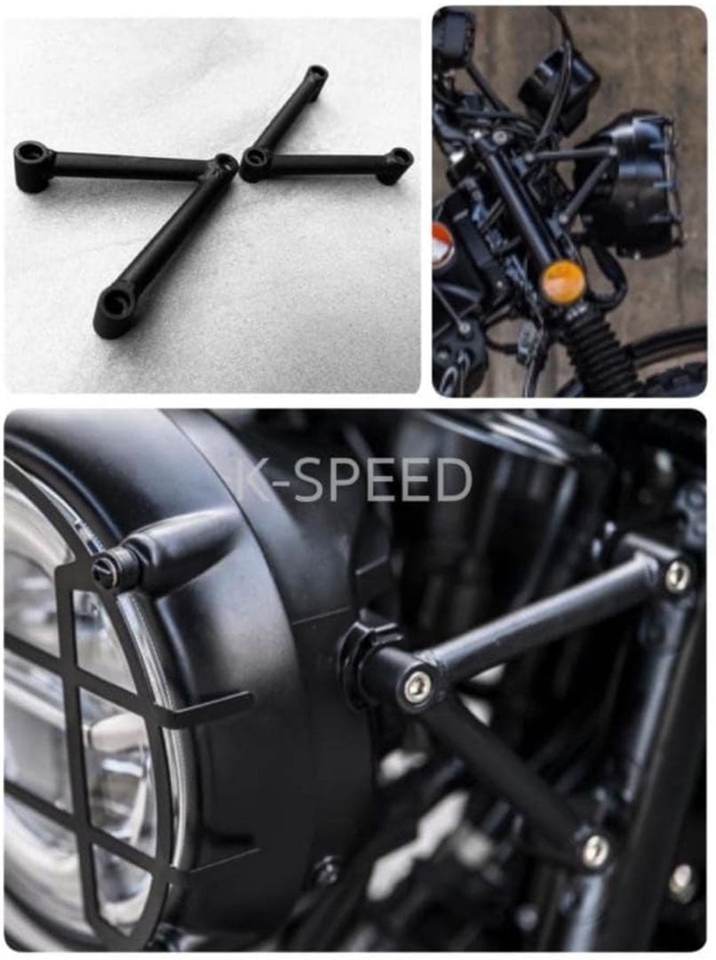 ハンターカブ ヘッドライト ブラケット K-SPEED Diablo CT19