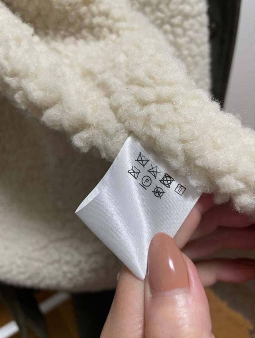FR2 NO PHOTOS 裏ボアモッズコート カーキ　XL 美品　冬用アウター