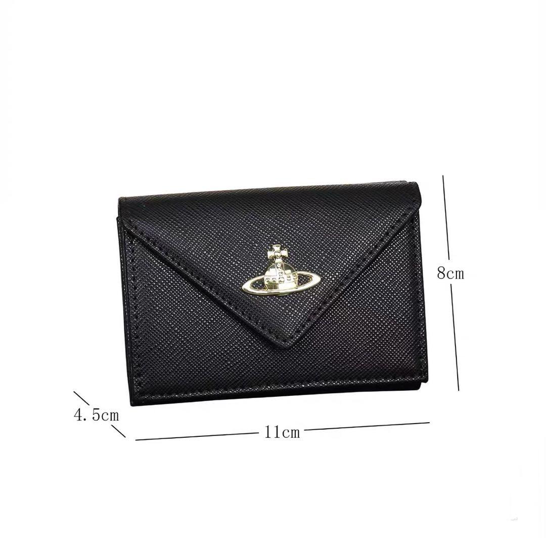 Vivienne Westwood ブラック三つ折り財布 ＃22142