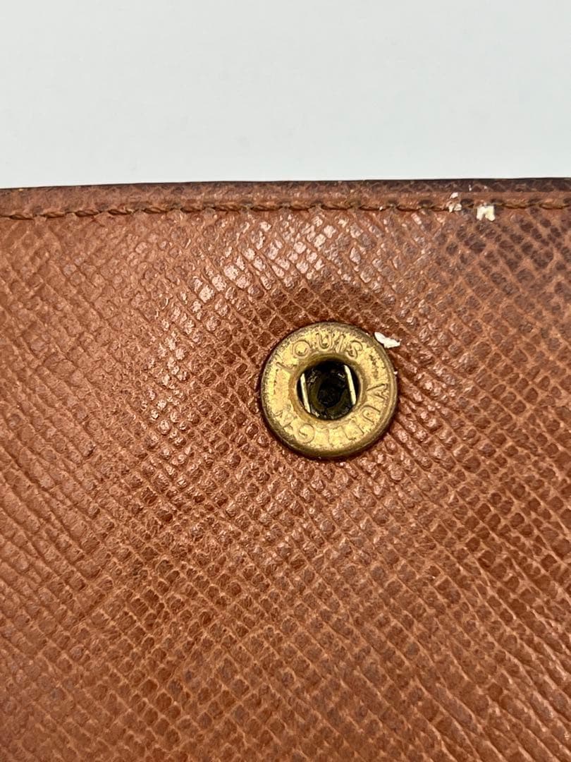 LOUIS VUITTONモノグラムポルトモネビエ カルトクレディ Wホック財布