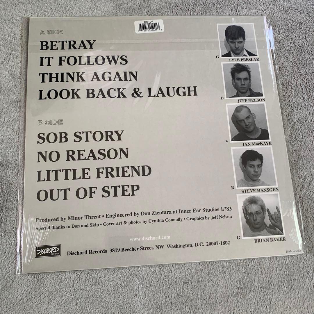 MINOR THREAT OUT OF STEP 未開封