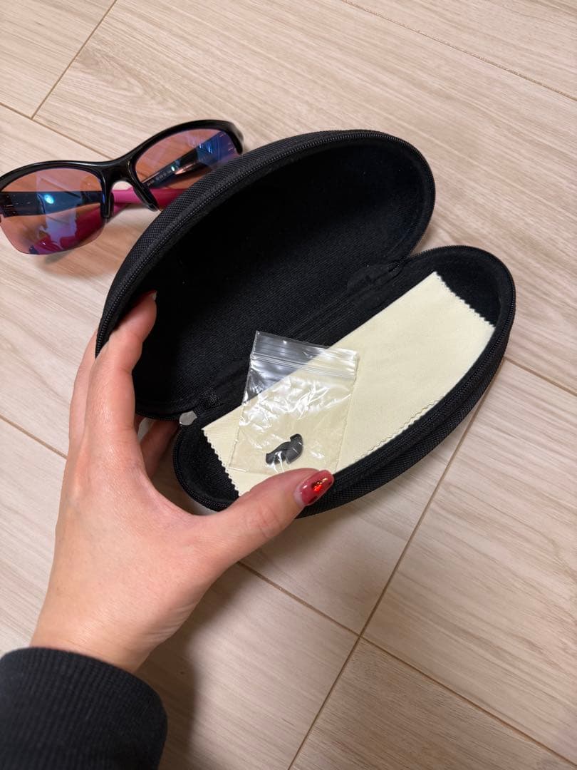OAKLEY レディーススポーツサングラス COMMIT SQUARED ピンク