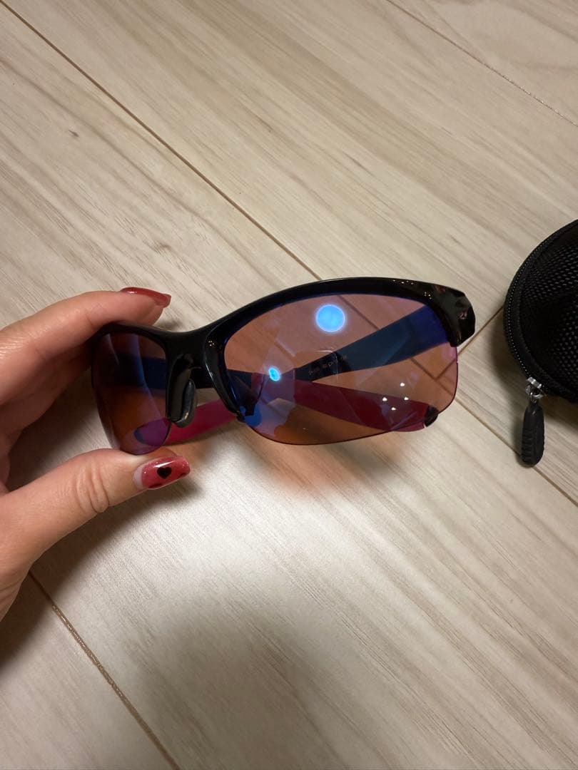 OAKLEY レディーススポーツサングラス COMMIT SQUARED ピンク