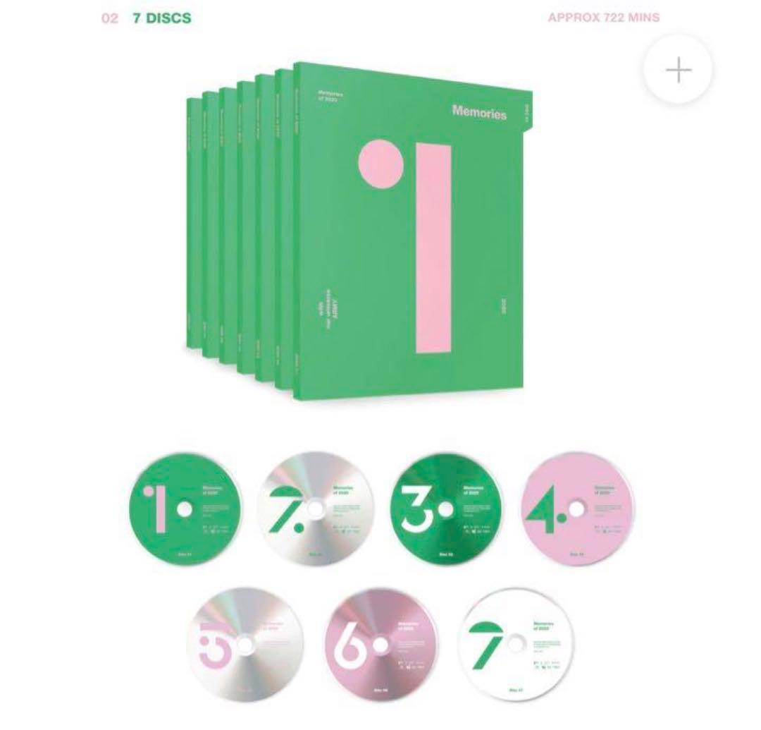 BTS  Memories2020  Blu-ray 日本語字幕入り　メモリーズ