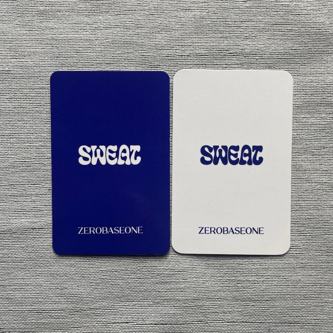 ZB1 ZEROBASEONE ゼベワン SWEAT トレカ 2枚 キムギュビン
