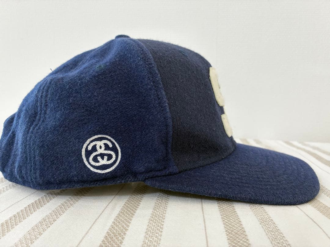 STUSSY (ステューシー) 切り替え Sロゴ CAP キャップ 帽子