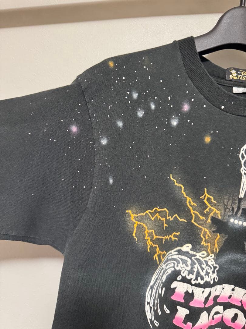 は*)様 ヴィンテージ90s希少DisneyTシャツタイフーンラグーンAOPファ