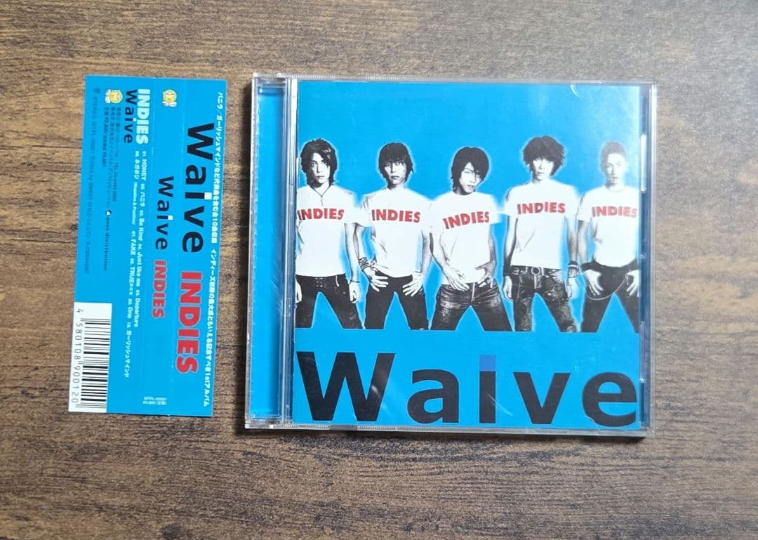 【廃盤】Waive①INDIES②INDIES 2③君と微笑おう④Sotto