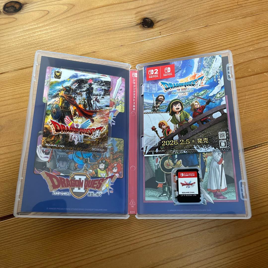 ドラゴンクエストⅠ&Ⅱ、Ⅲ セット ニンテンドーSwitch