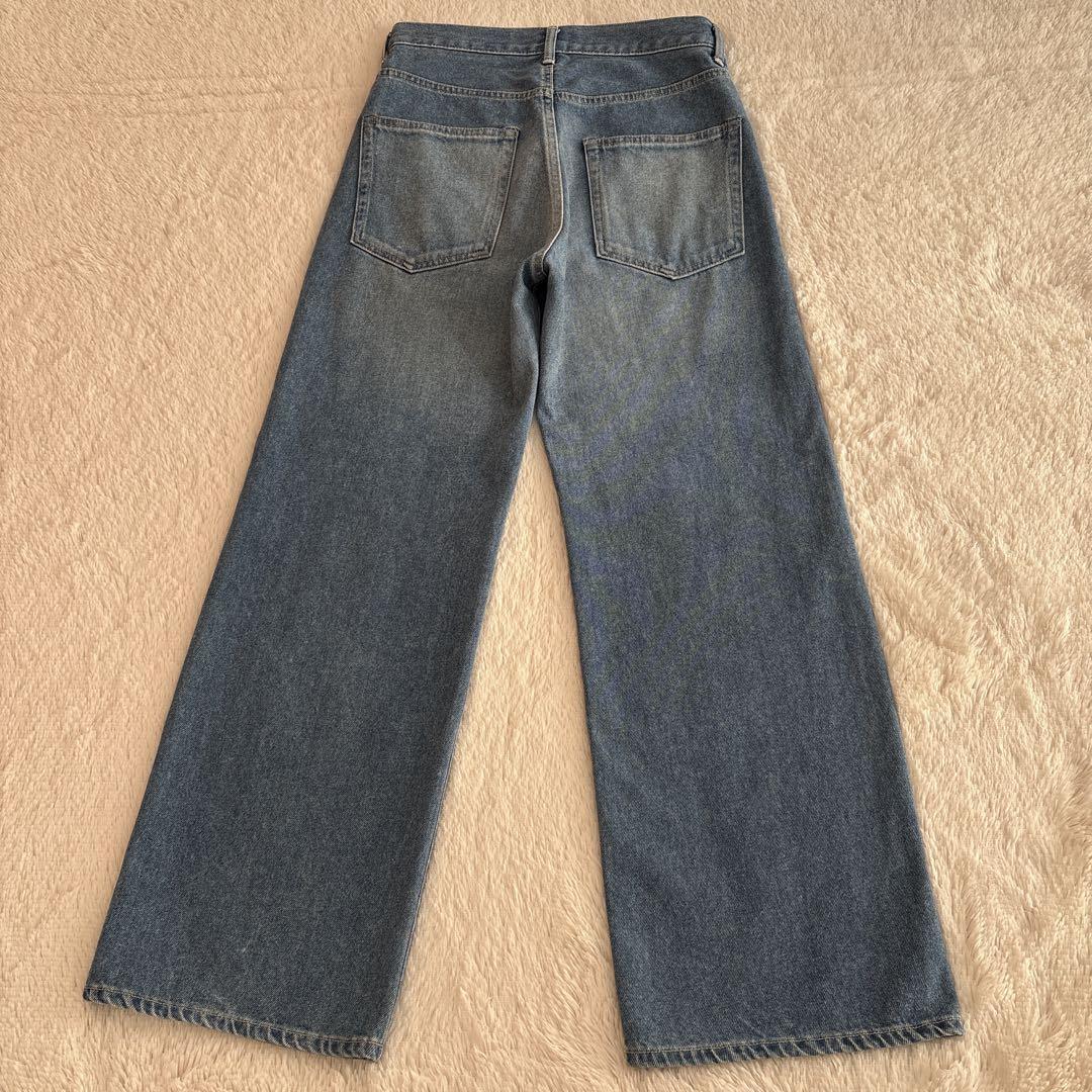 美品✨FRAMeWORK ルーズストレートデニムパンツ 2024年製　34