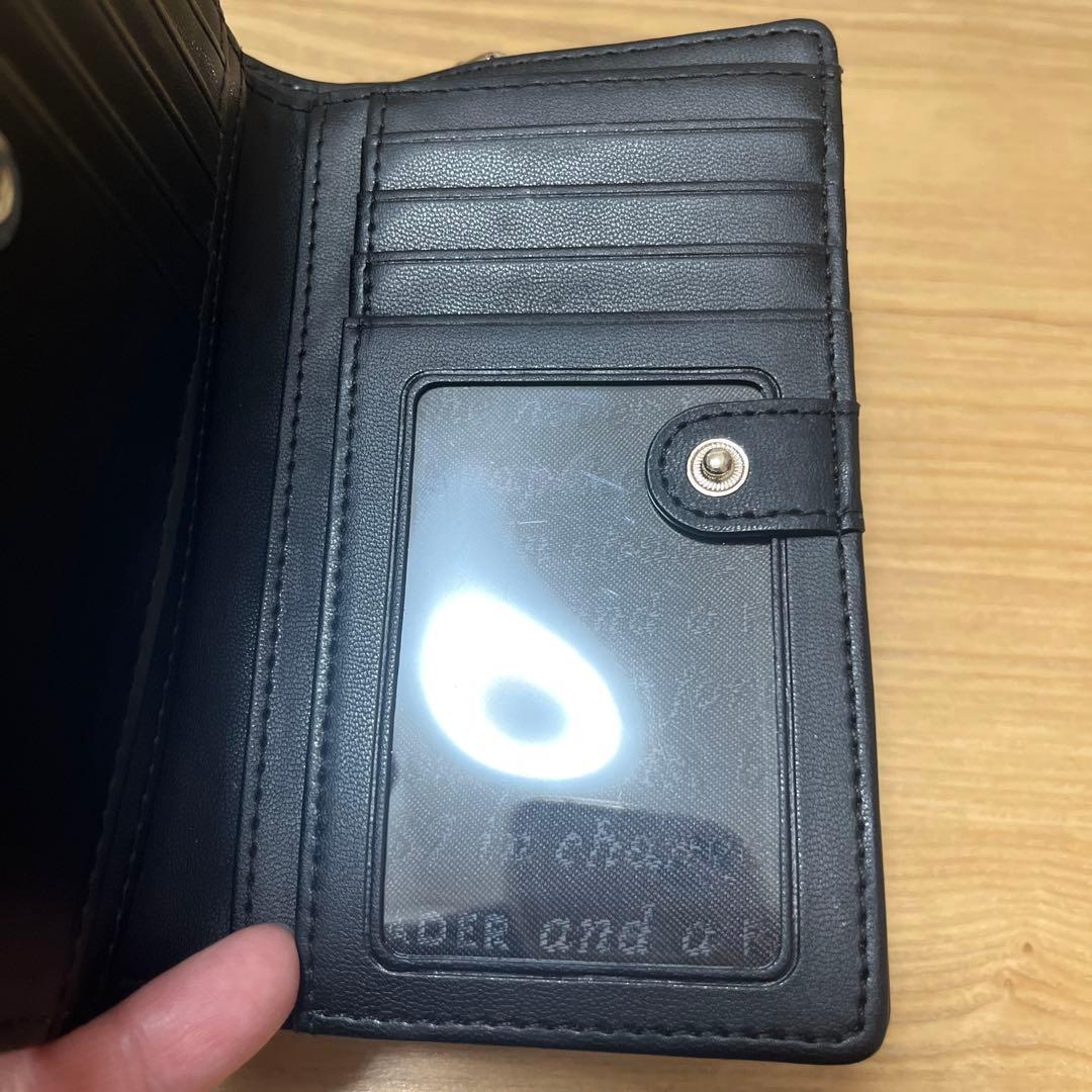 【ケイトスペード】　グリッター折財布
