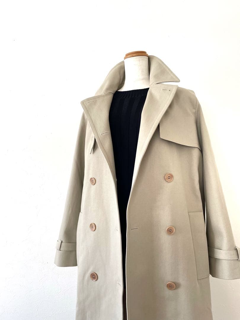 美品 Max Mara スプリングオーバーコート マックスマーラ