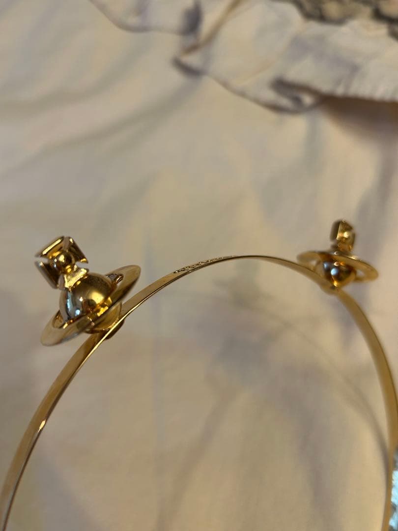 vivienne westwood HORN ALICEカチューシャ　ゴールド