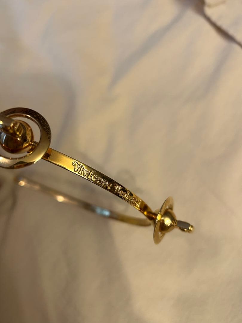 vivienne westwood HORN ALICEカチューシャ　ゴールド
