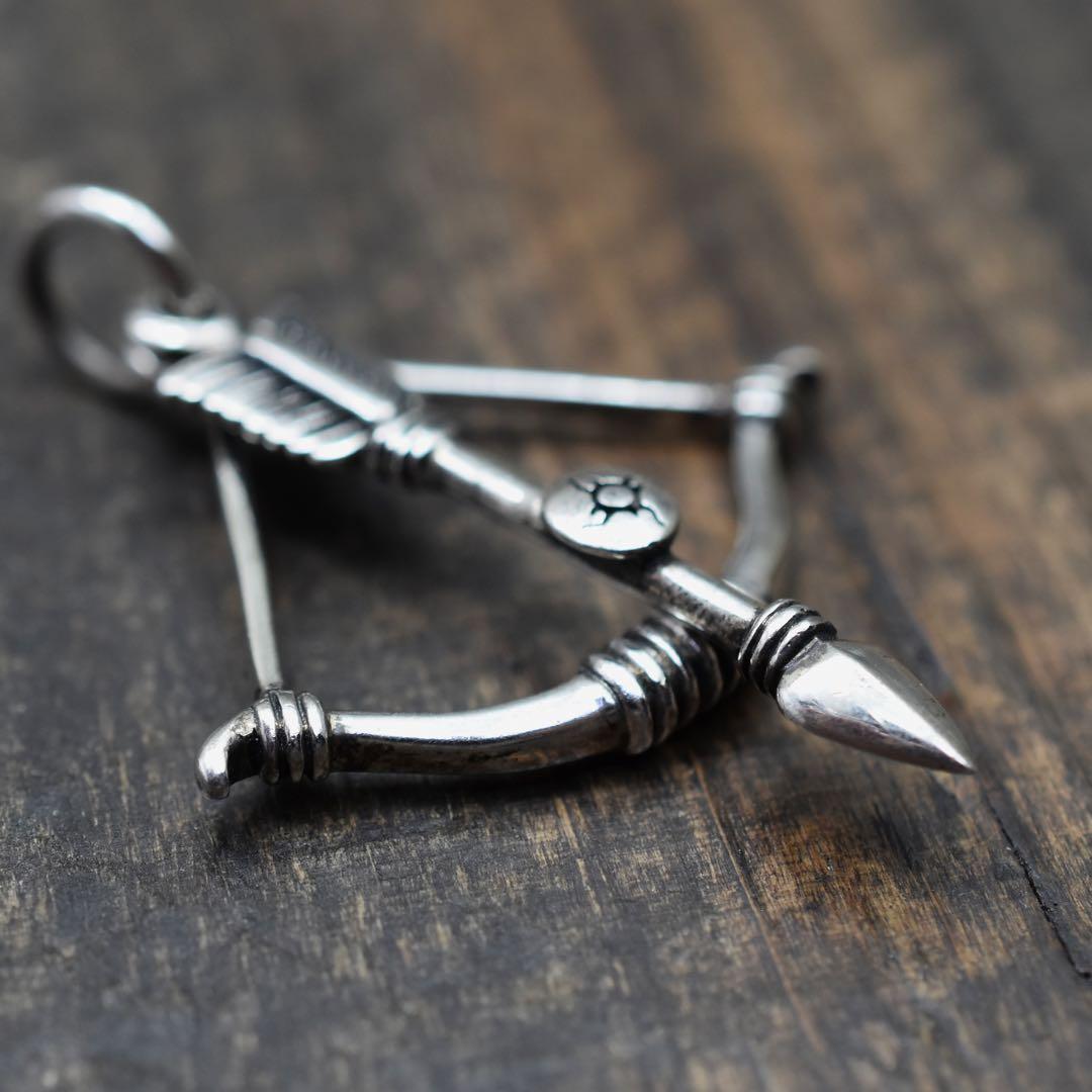 SILVER925 弓矢 Bow and Arrow アロー チャーム