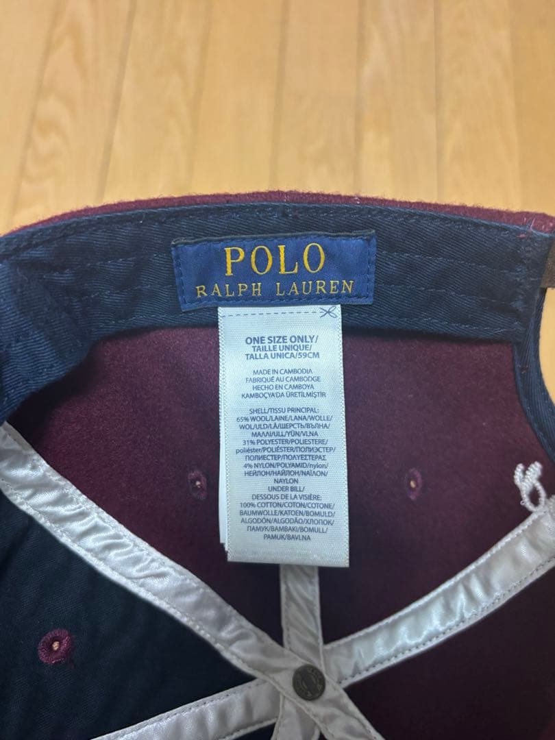 h*k様 POLO ラルフローレン　ヴィンテージキャップ