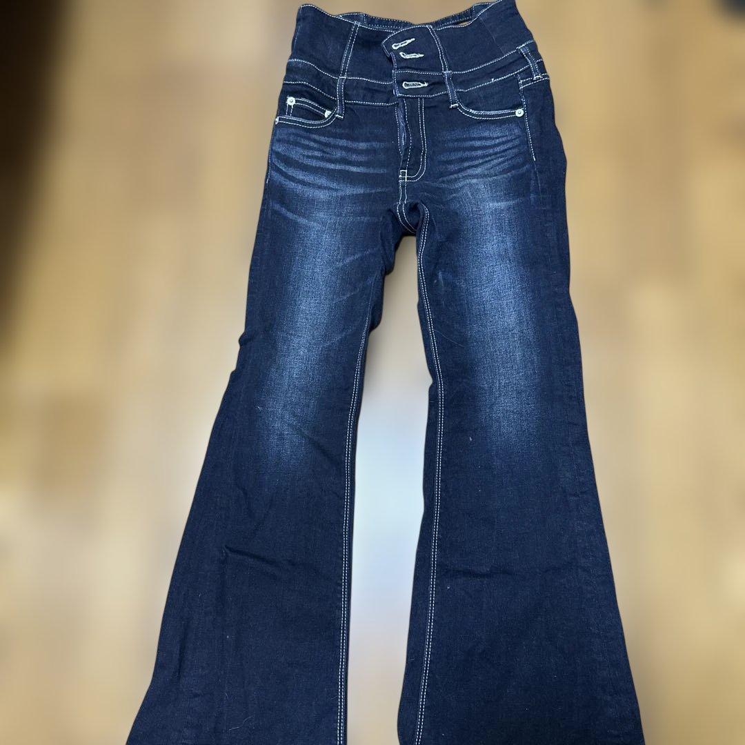 GYDAデニム フレアパンツ