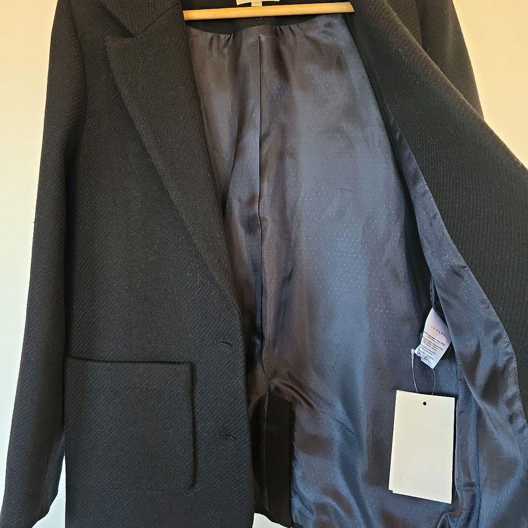 Sezane Jack Jacket セザンヌのウールジャケットブラックM