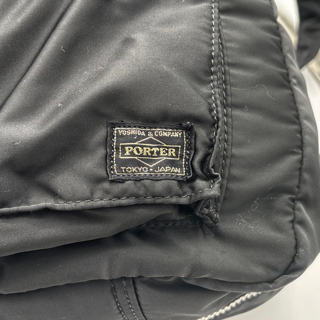 【超大容量】PORTER タンカー 2way ボストンバッグ 旅行鞄 ブラック