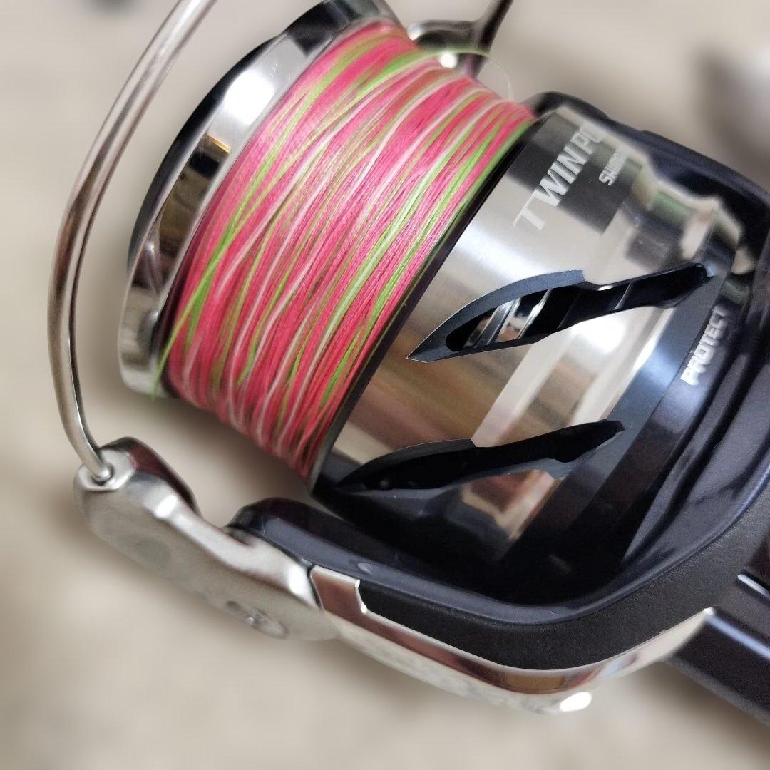【美品】SHIMANO ツインパワーSW6000XG　リールスタンド／ケース付き