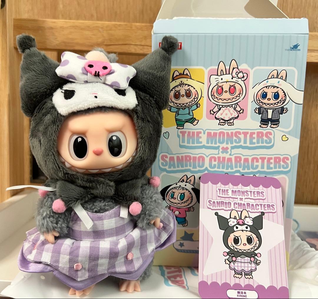 ラブブlabubu THE MONSTERS × サンリオKUROMI 2点