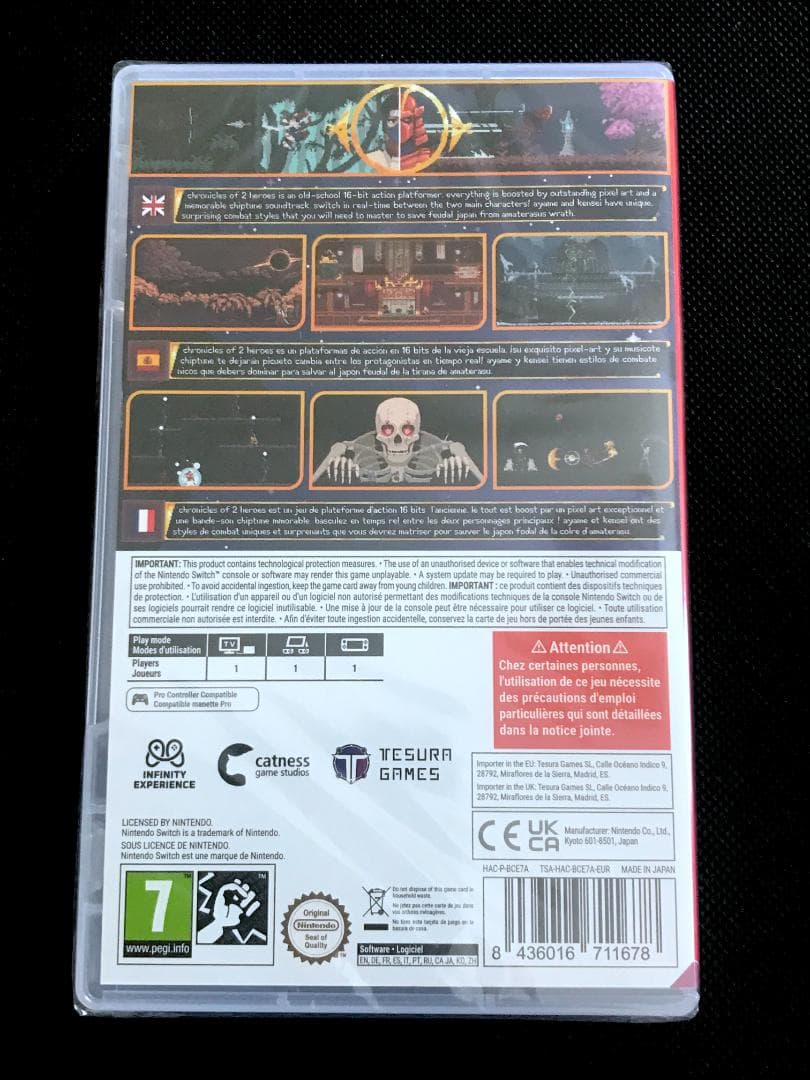 Chronicles of 2 Heroes 新品未開封 switch