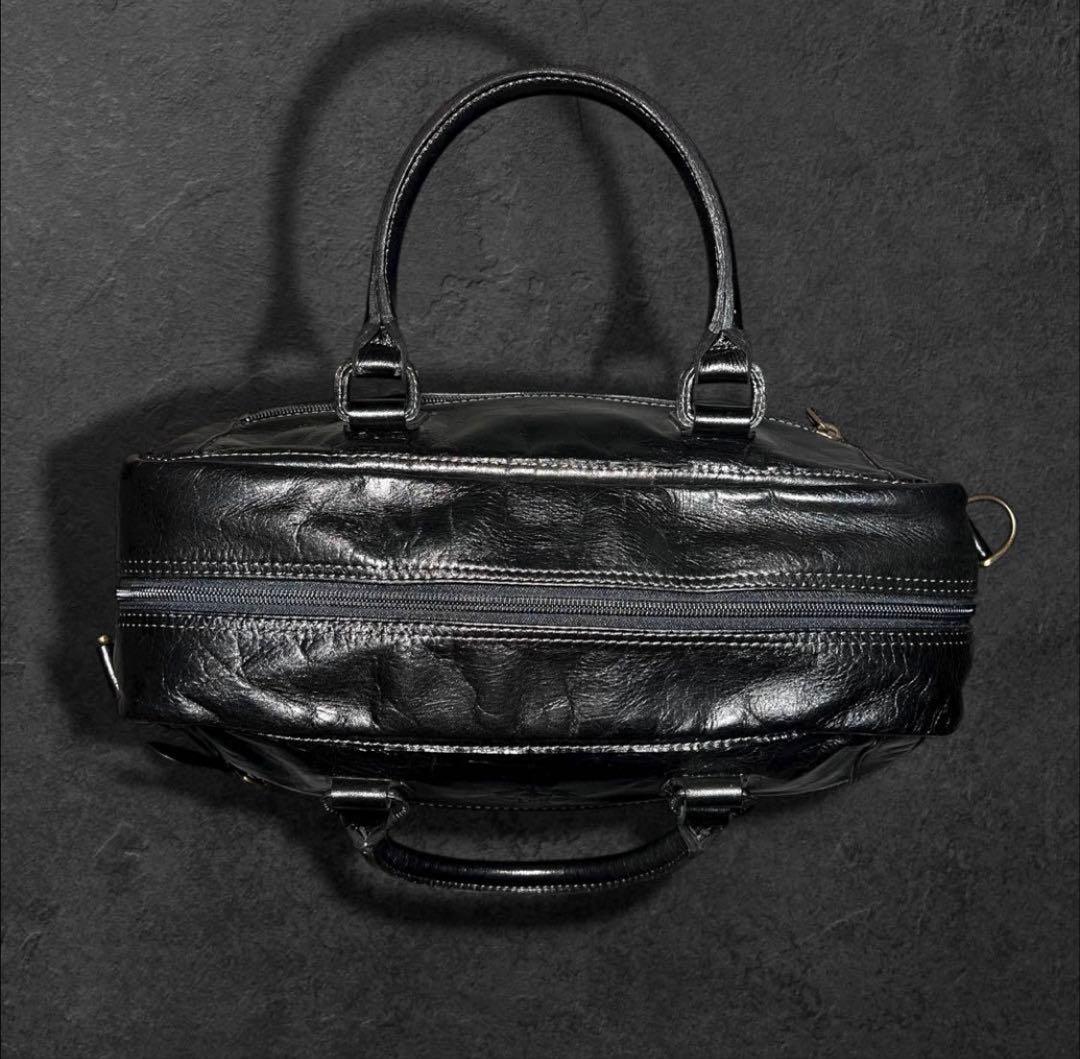 c*a様 PORTER ポーター 黒 本革 ボストンバッグ CUOIO DI P