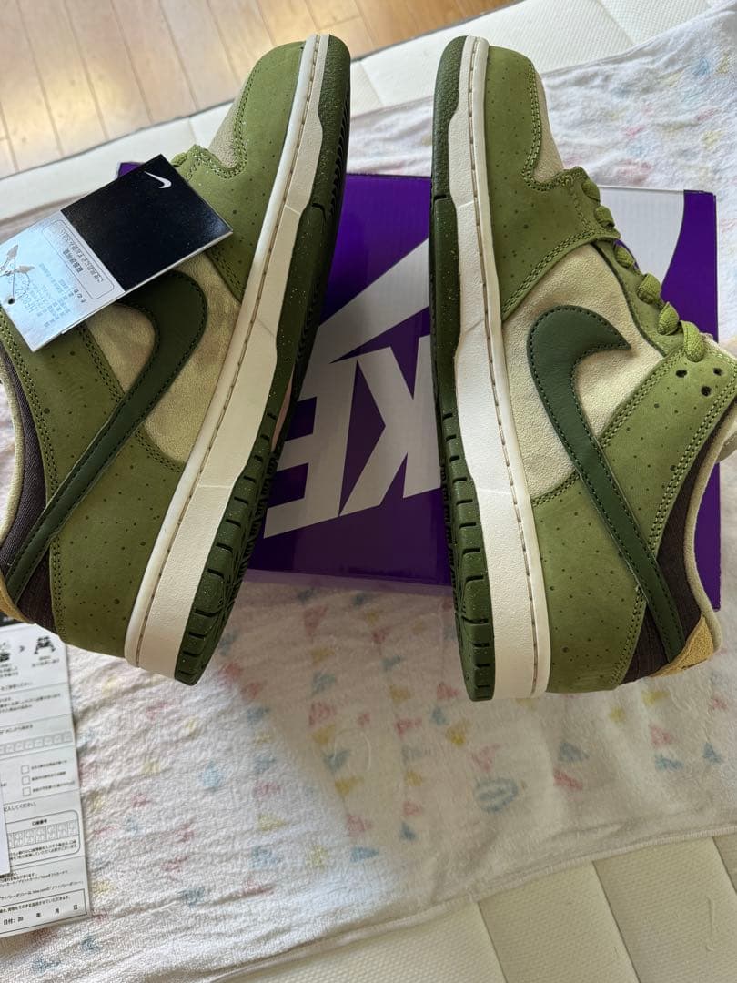堀米雄斗 × Nike SB Dunk Low Asparagus 28cm