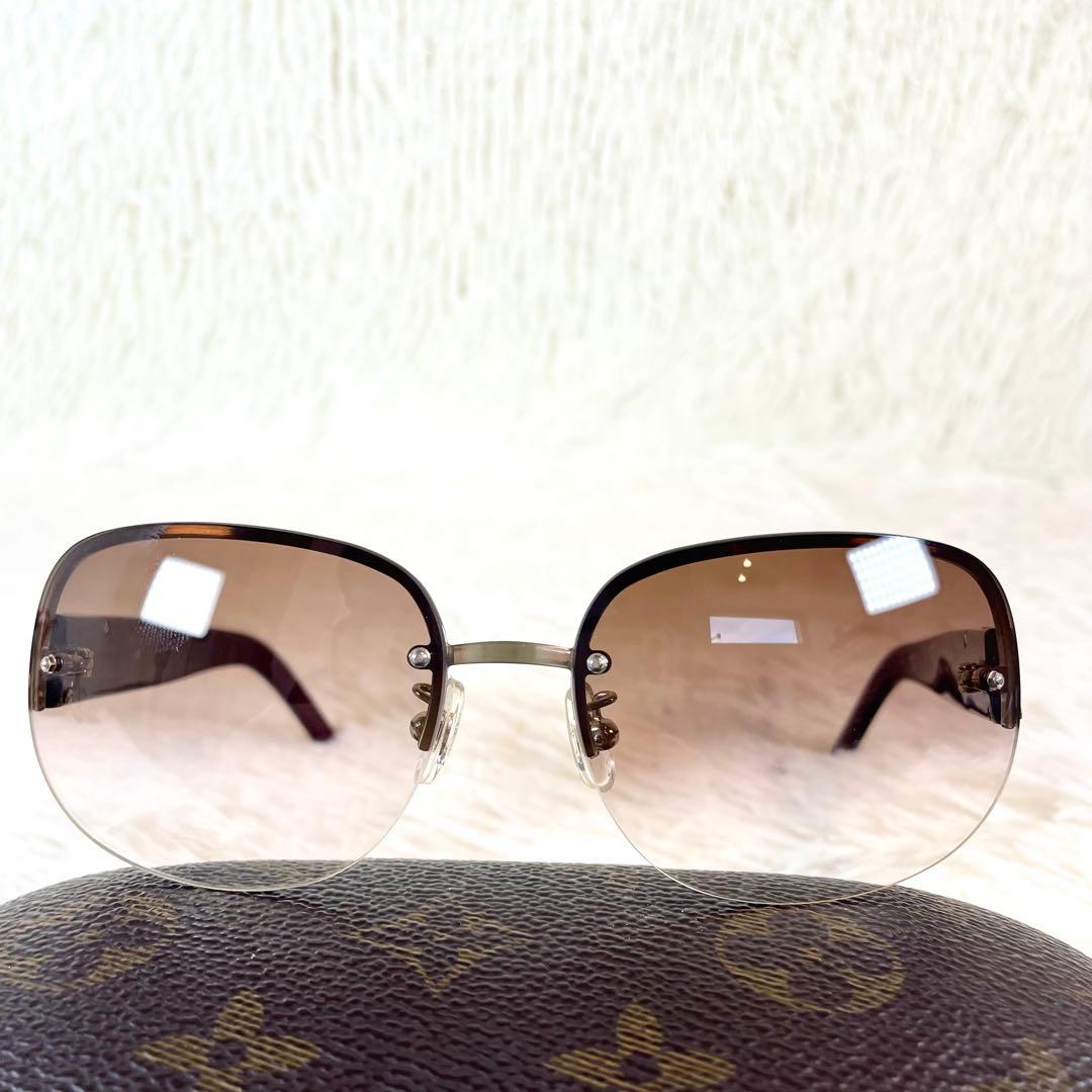 美品　GIVENCHY　ジバンシー　サングラス　SGY263　ブラウンレンズ