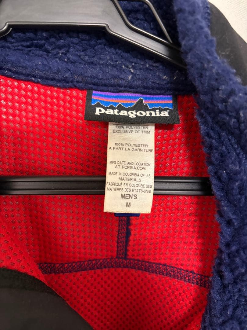 patagonia フリース　ベスト M ネイビー
