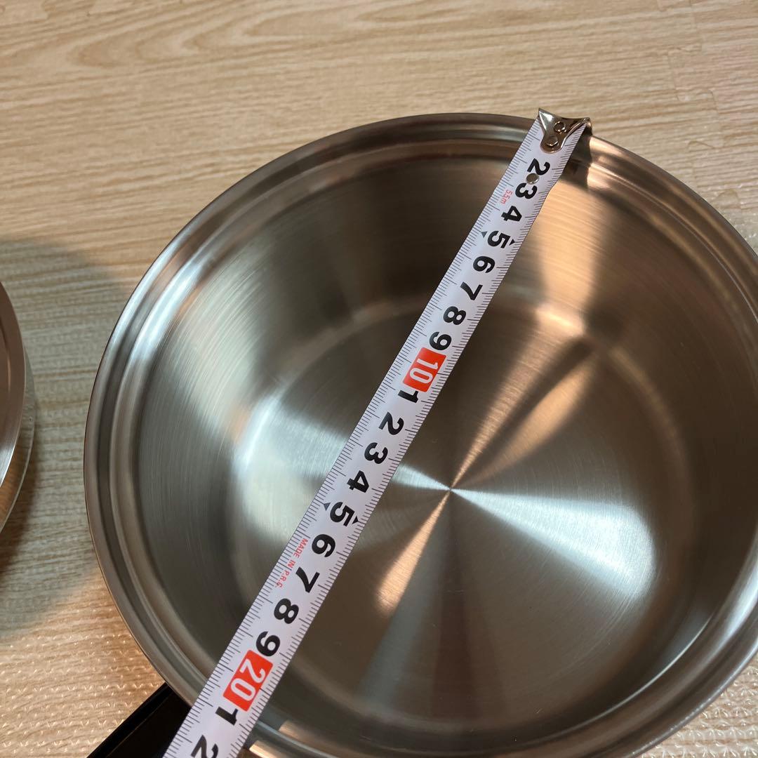 新品　amway アムウェイ　クイーンクック　ソースパン　片手鍋　内鍋つき