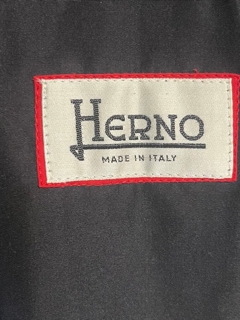 【美品】サイズ42 HERNO ヘルノ ステンカラー コート レディース