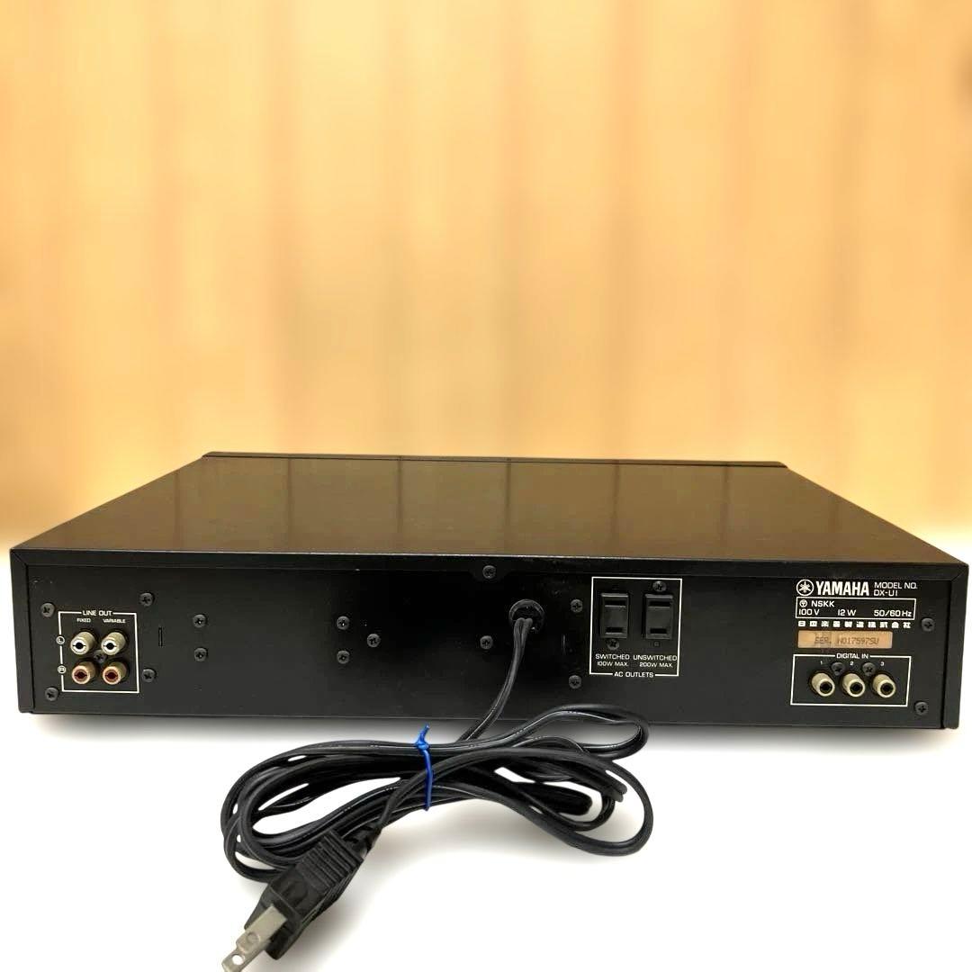 ESH009 YAMAHA デジタルプロセッサー「DX-U1」（ジャンク）