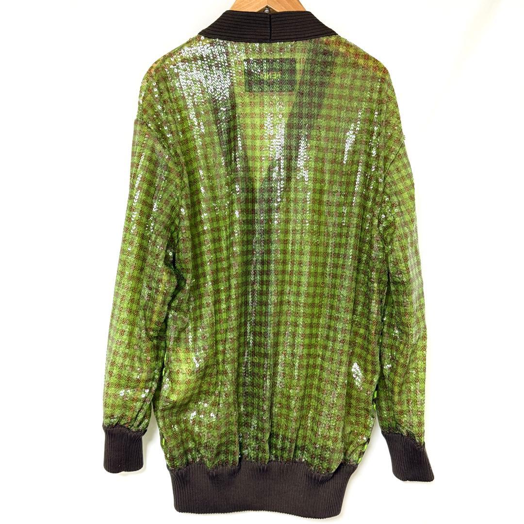 訳あり品　20AW FENDI スパンコール Vネック カーディガン　36