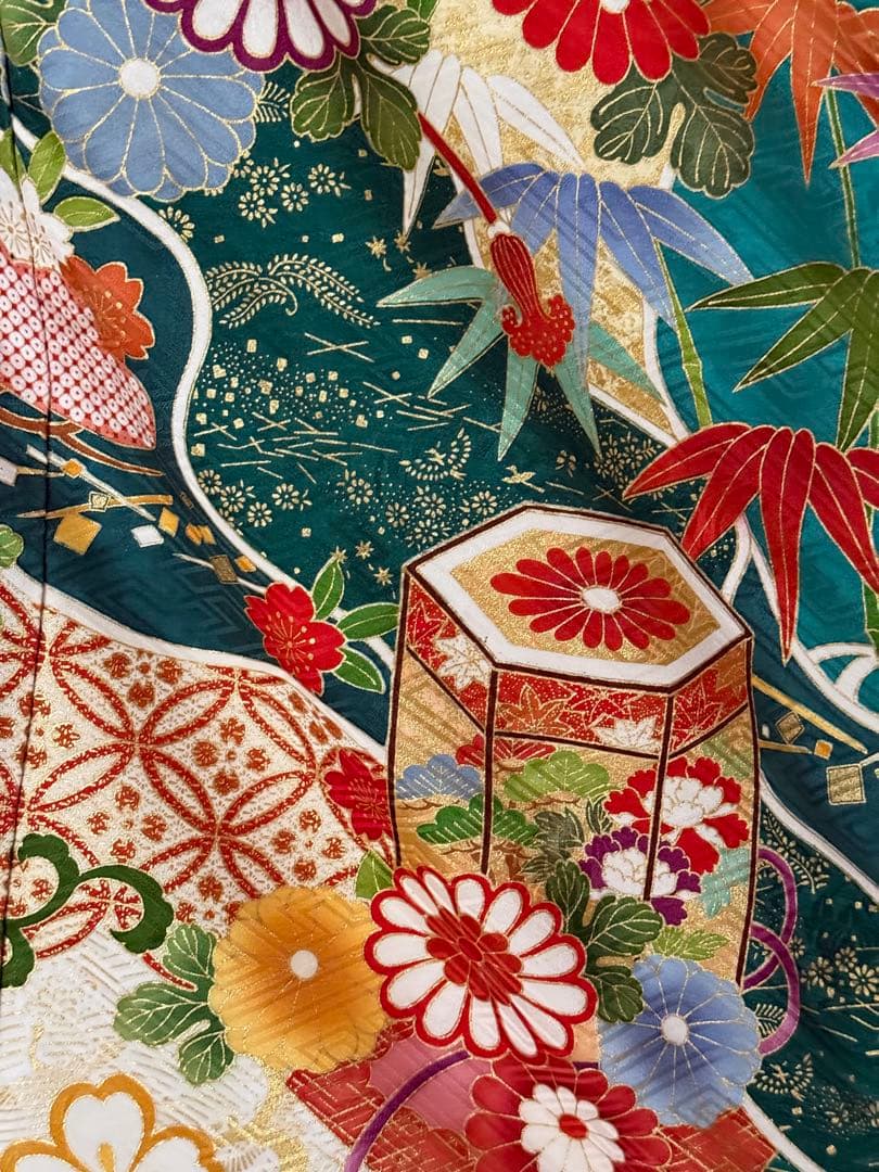 【最高級振袖】吉澤織物 [吾妻徳穂の世界]新品未仕立品/定価70万の品/古典柄