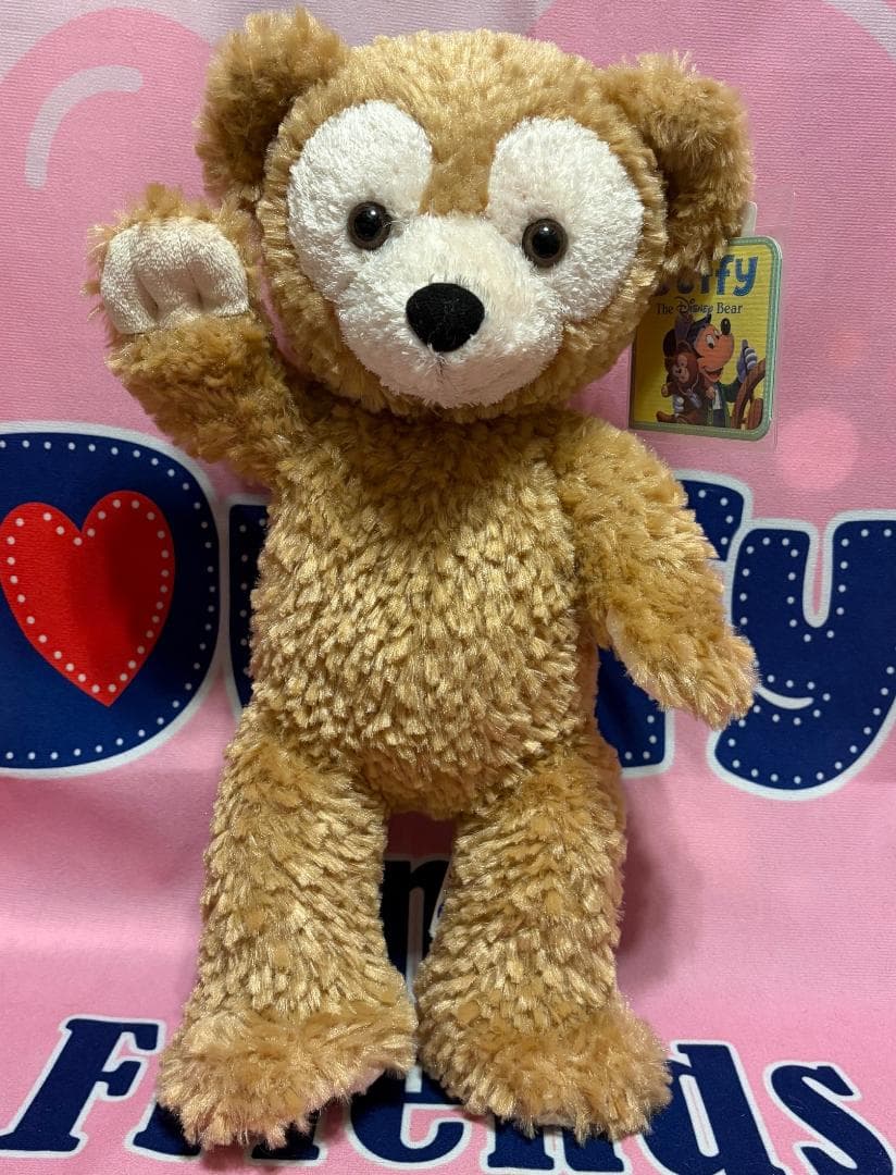 ま*輔様 超童顔 TDS ダッフィー Sサイズ ぬいぐるみ ポーズも取れて自立可