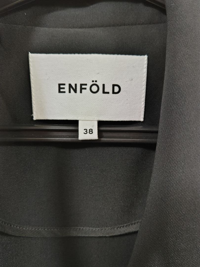 美品！ENFOLDテーラードブラックジャケット