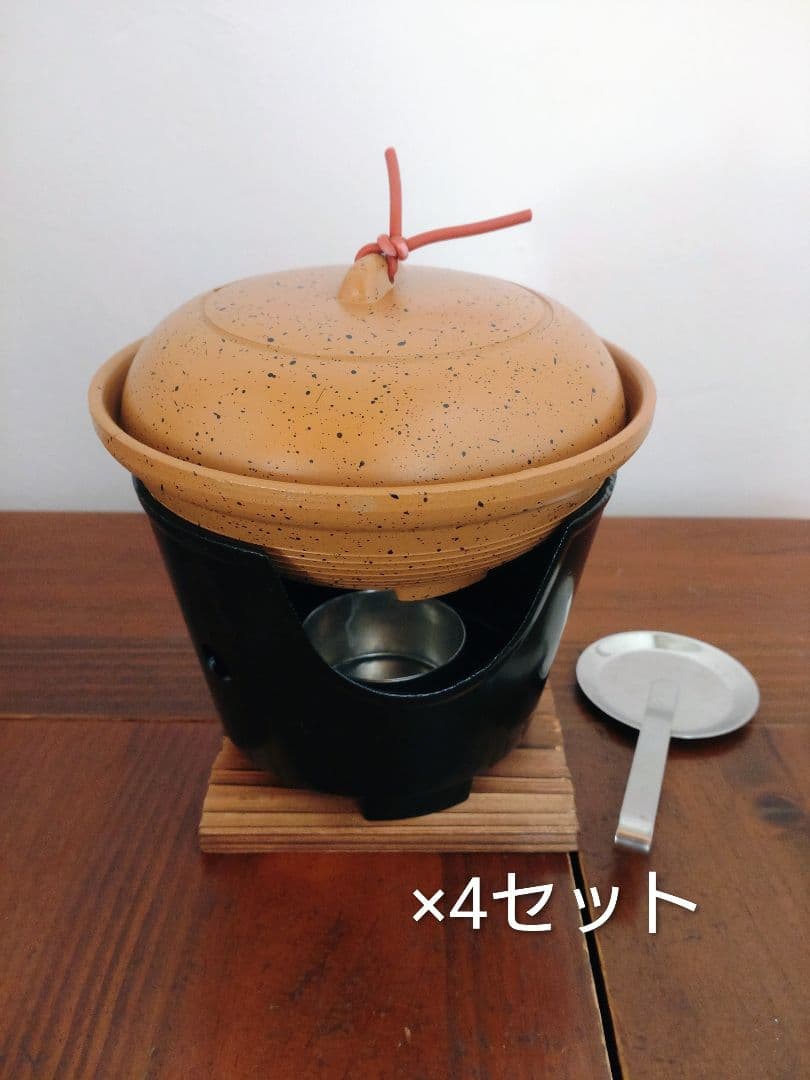 一人鍋コンロセット ✕４セット　おうち居酒屋　和食　冬　温かい