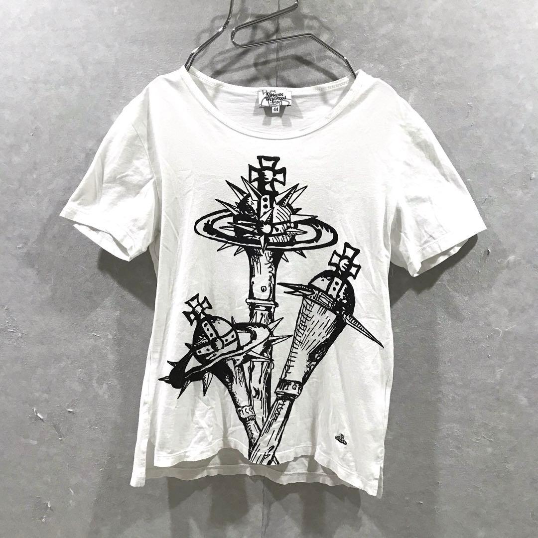 Vivienne westwood MAN オーブ Tシャツ カットソー 44