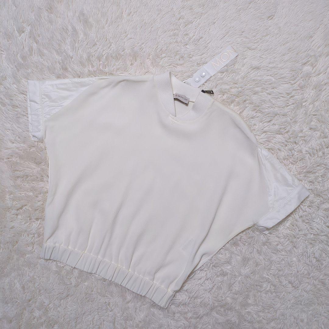 【人気モデル・美品】モンクレール☆トップス カットソー サイドジップ ドッキング