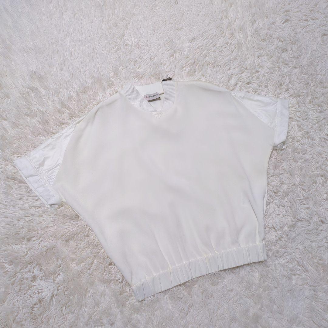 【人気モデル・美品】モンクレール☆トップス カットソー サイドジップ ドッキング